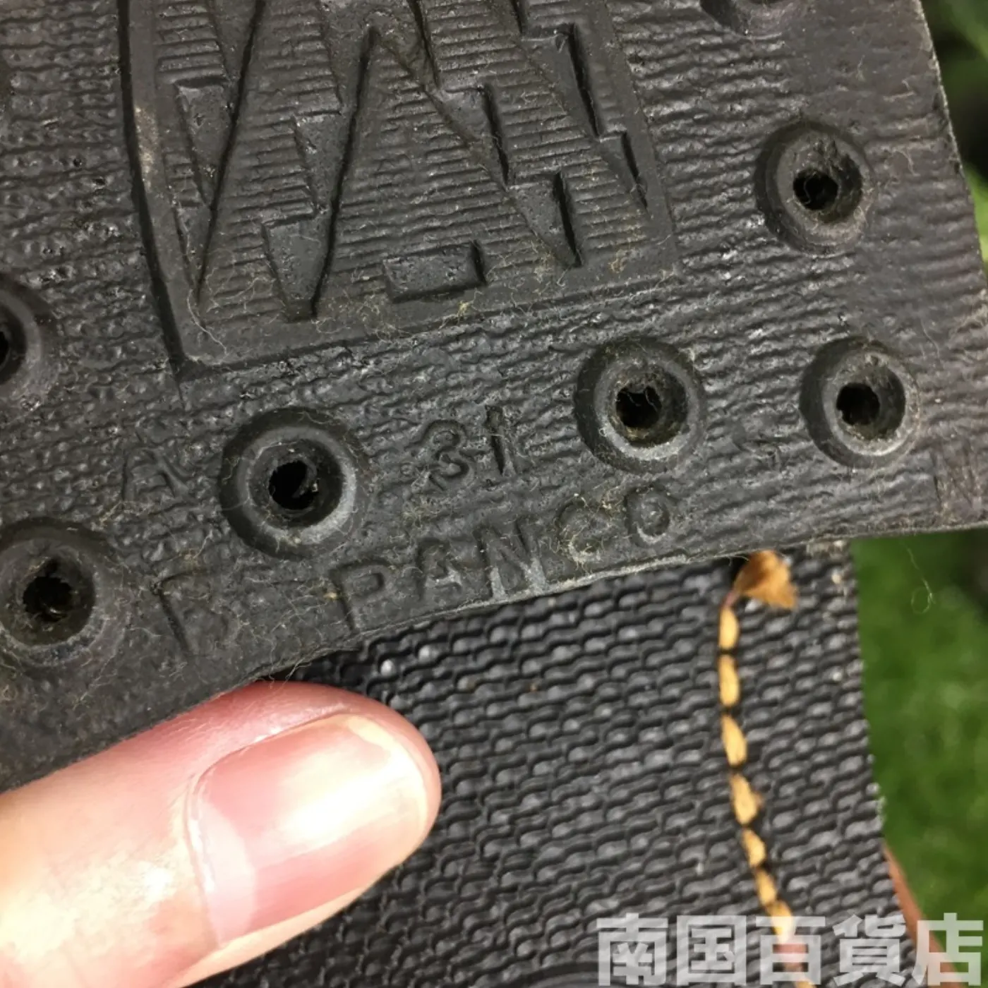 オールレザー コンバットブーツ サイズ不明（約30cm）茶色 中古良品 記録写真8
