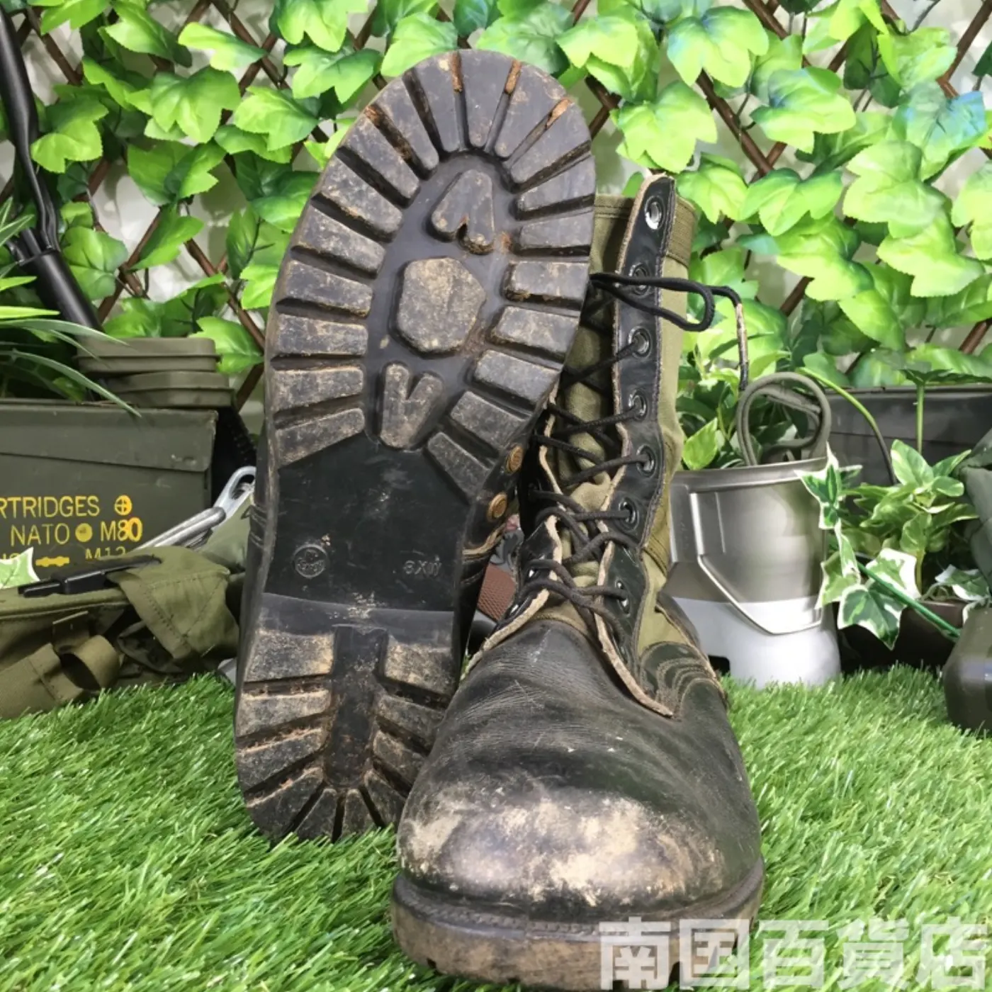 ナム戦 ジャングルブーツ 26cm 8XW 中古品 記録写真3