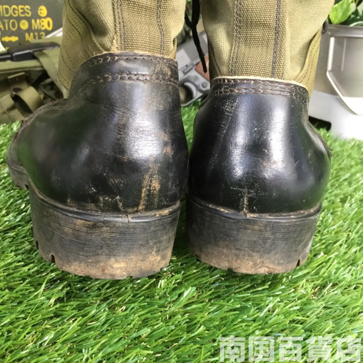 ナム戦 ジャングルブーツ 26cm 8XW 中古品 記録写真4