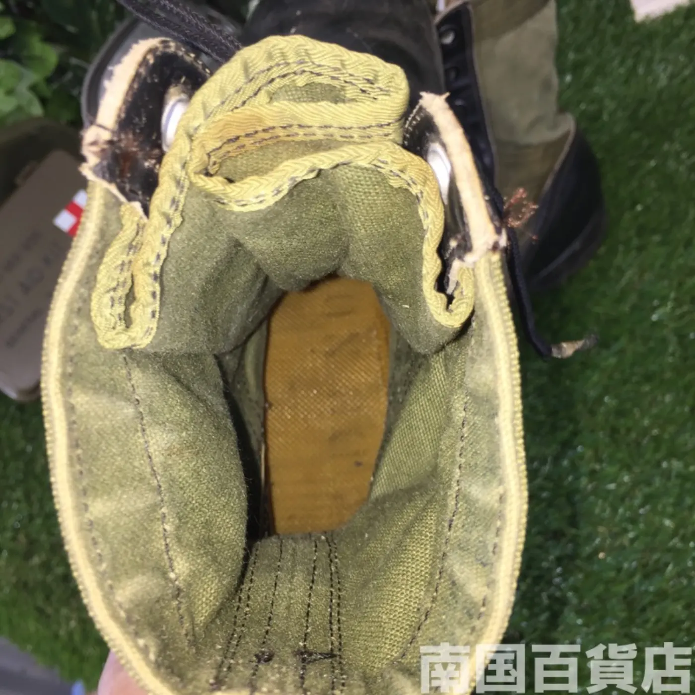 ナム戦 ジャングルブーツ 26cm 8XW 中古品 記録写真8