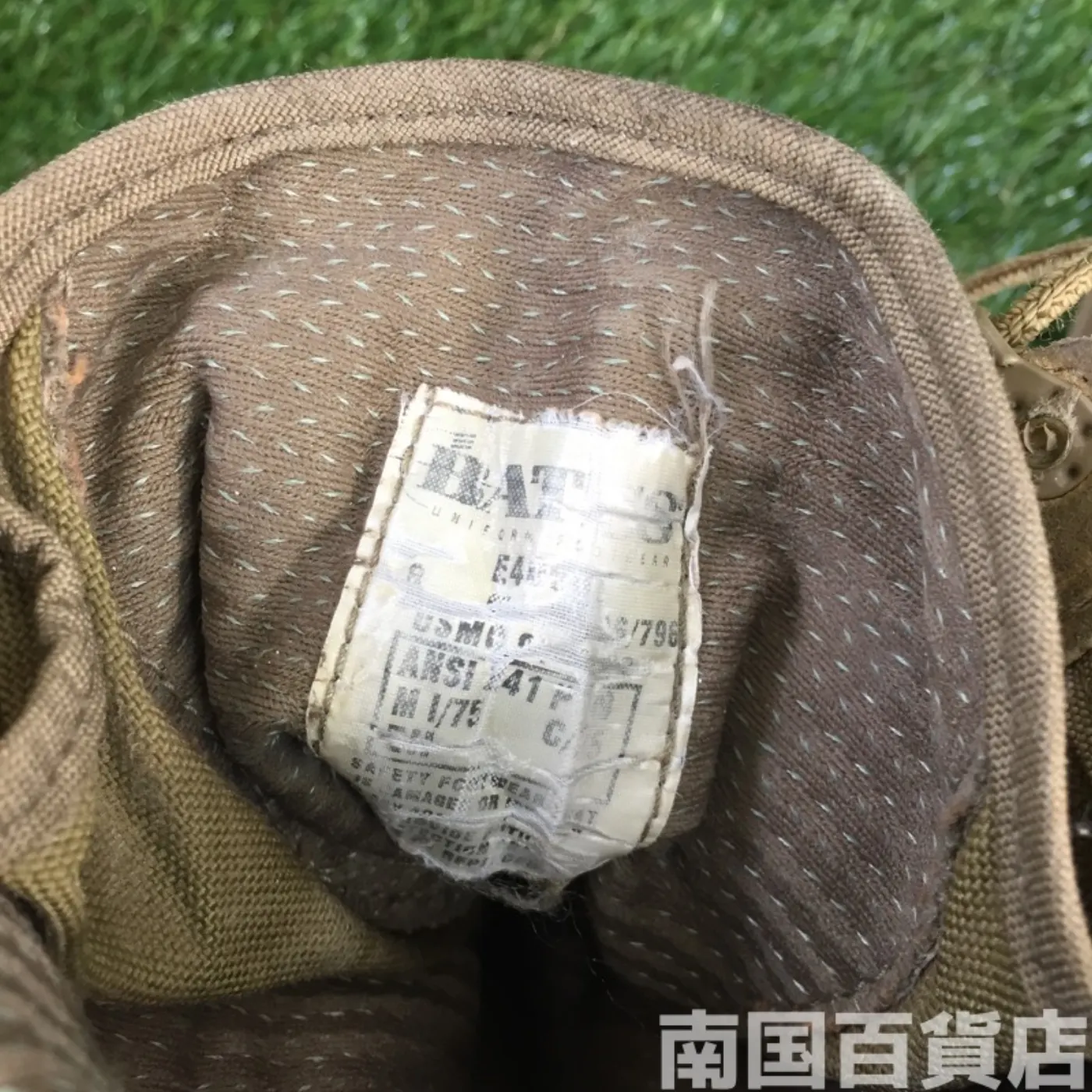 Bates ベイツ デザートブーツ 8R 26cm 中古放出品 記録写真2