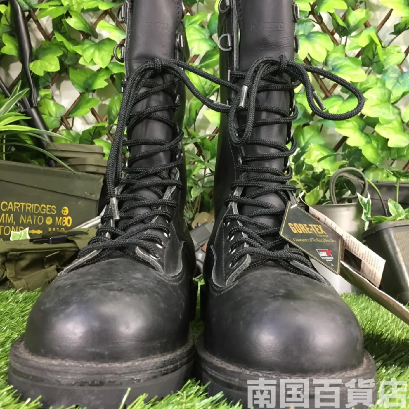 DANNER GORE-TEX オールレザー コンバットブーツ サイズ不明（約29cm） 黒 記録写真2