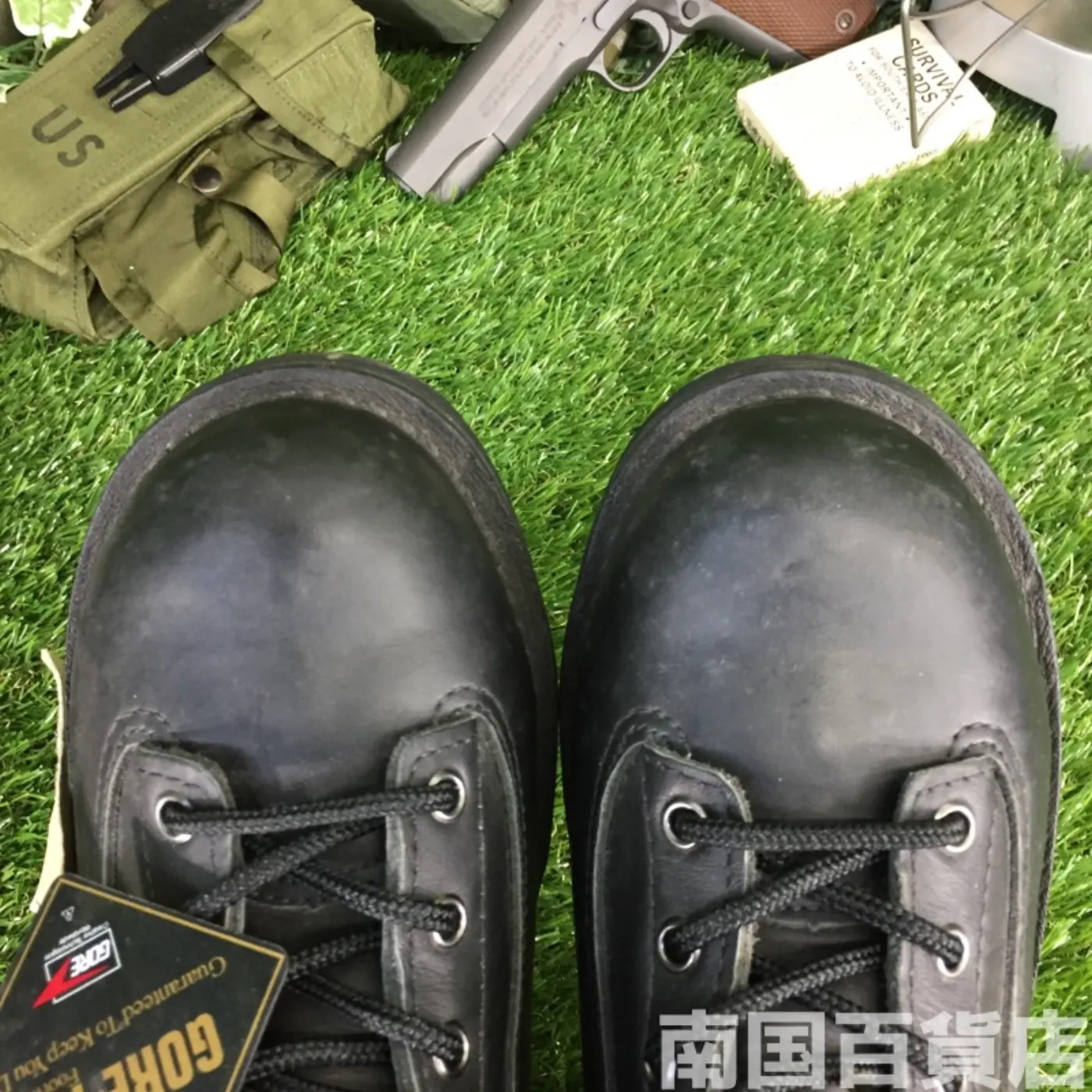 DANNER GORE-TEX オールレザー コンバットブーツ サイズ不明（約29cm） 黒 記録写真6