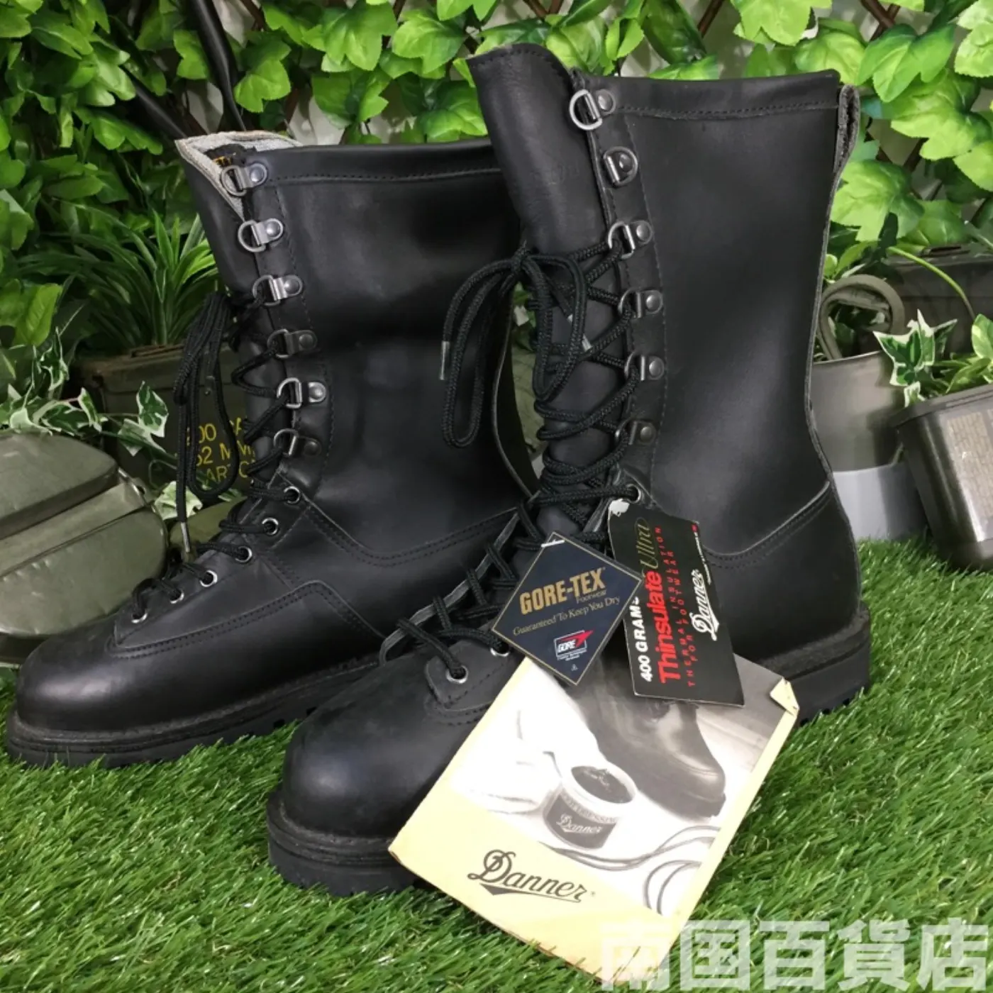 DANNER GORE-TEX オールレザー コンバットブーツ サイズ不明（約29cm） 黒 記録写真7