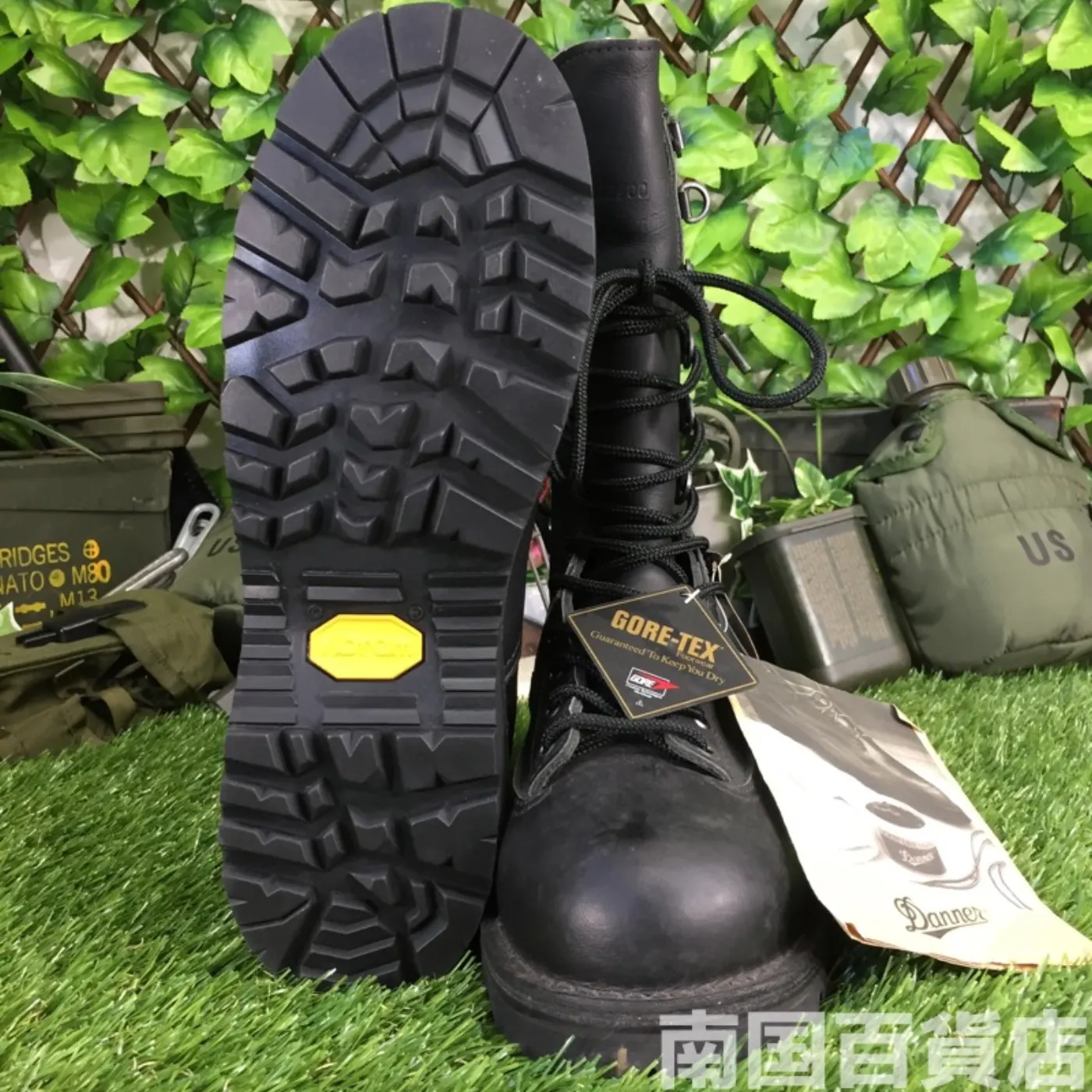 DANNER GORE-TEX オールレザー コンバットブーツ サイズ不明（約29cm） 黒 記録写真9