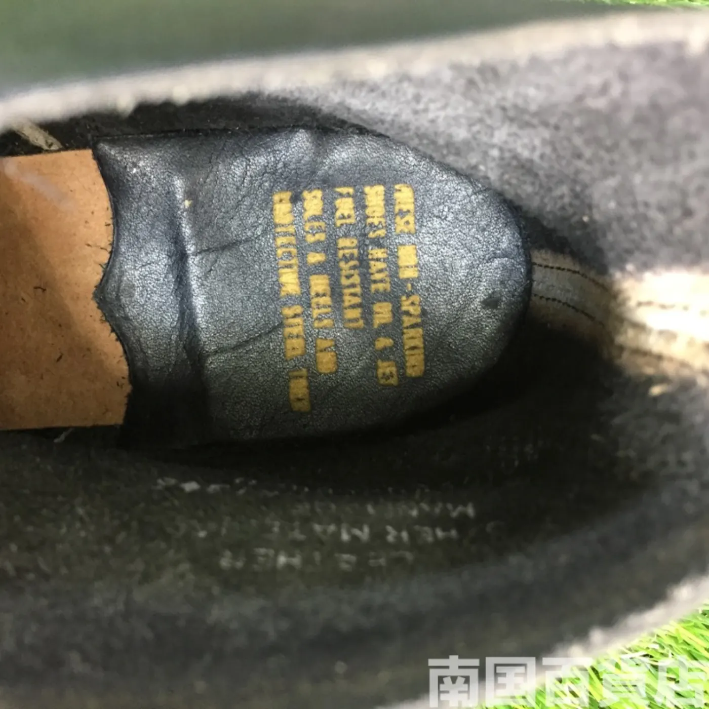 コンバットブーツ ８（約26cm）中古良品 記録写真7
