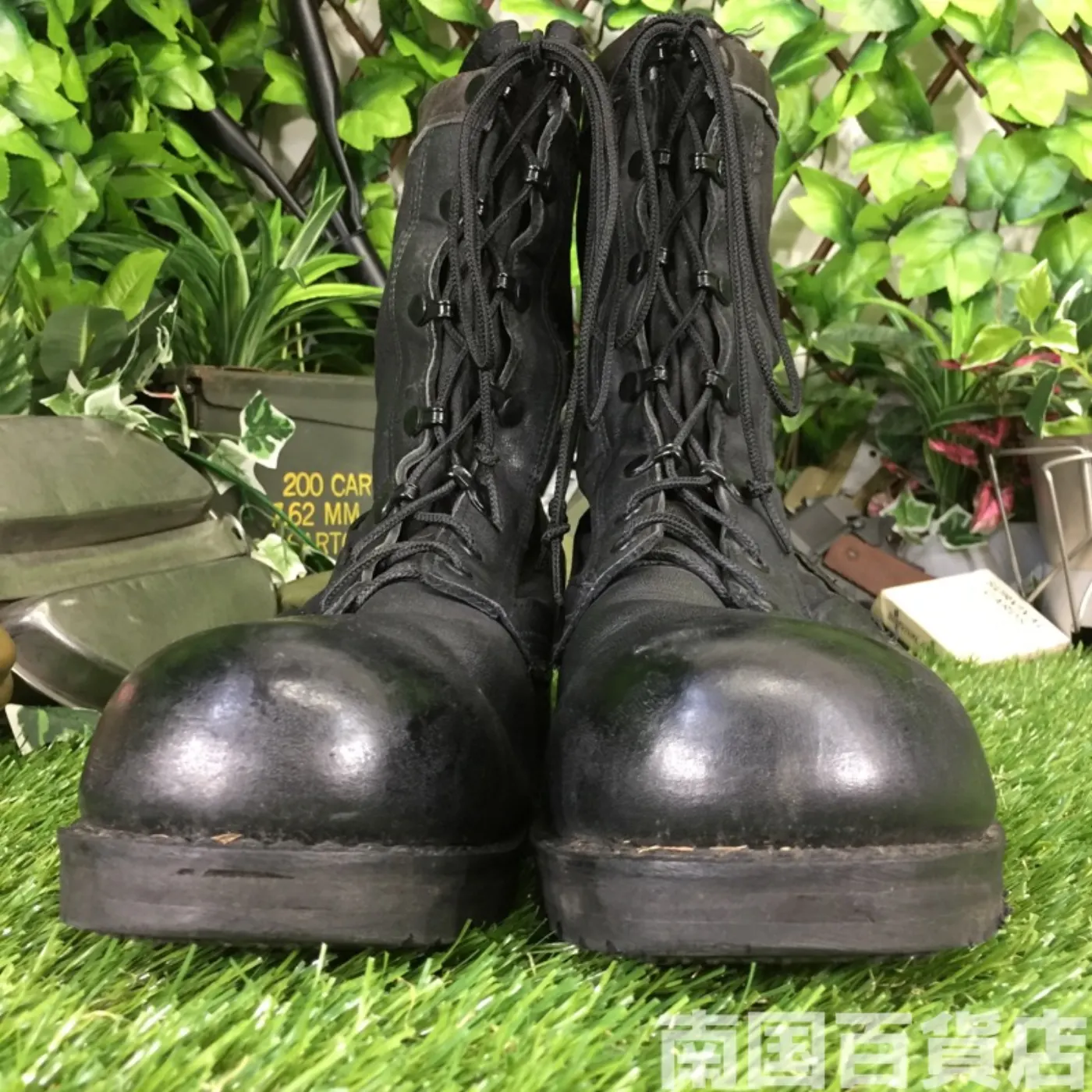 オールレザー コンバットブーツ 12(約30cm) 黒 中古良品 記録写真3