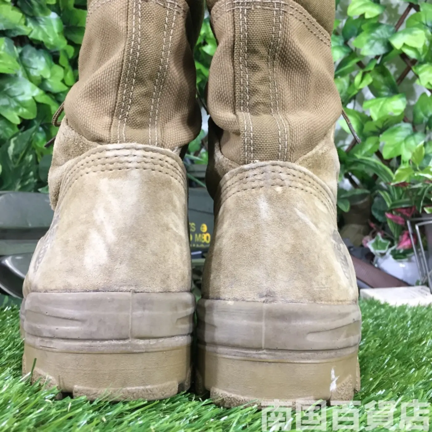 BATES コンバットブーツ 9.5R（約27.5cm）高さ24cm OD 中古品 記録写真5