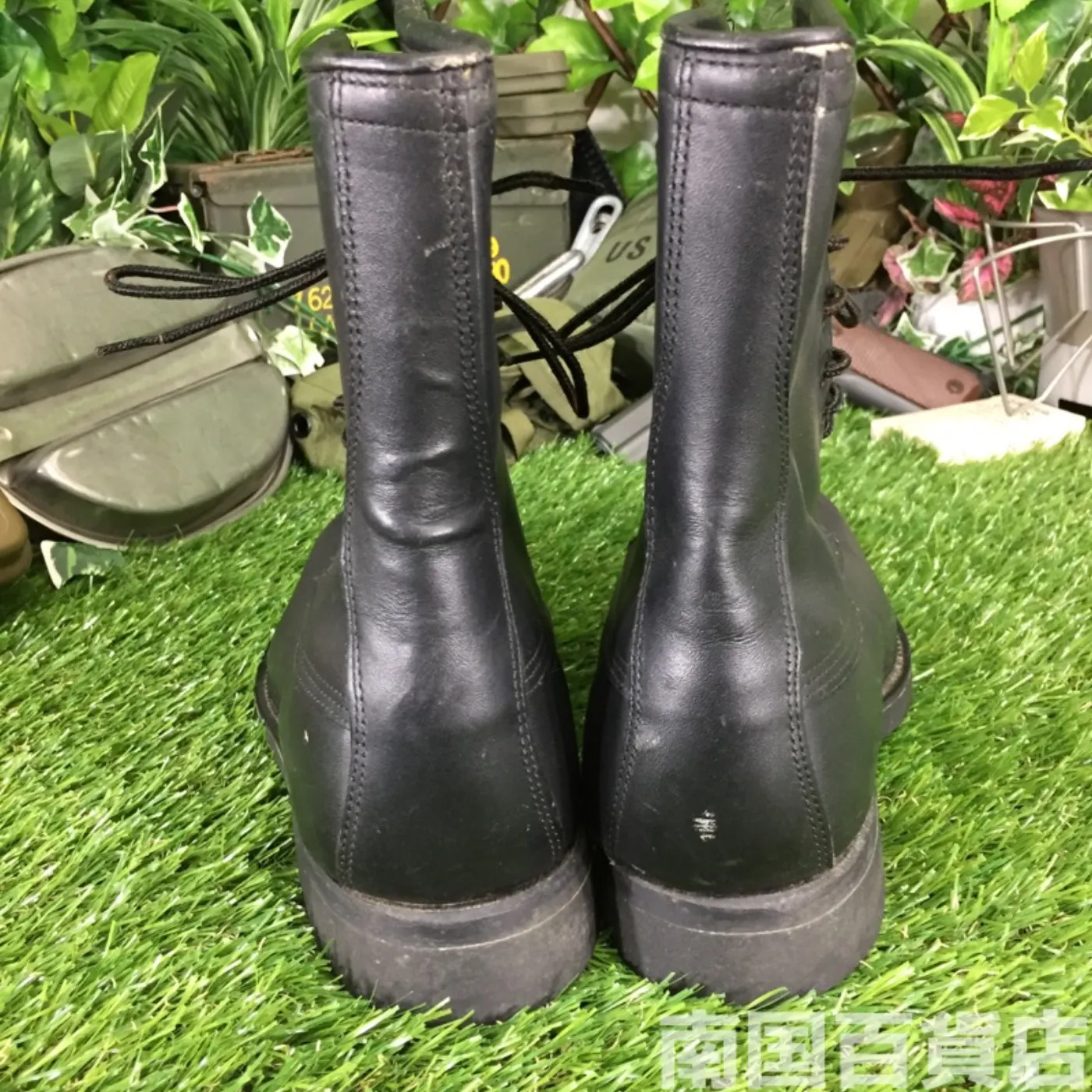 オールレザー コンバットブーツ 7 1/2（約25.5cm） 黒 新品 記録写真6