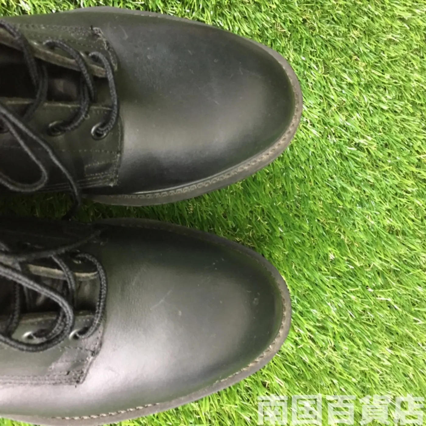 オールレザー コンバットブーツ 7 1/2（約25.5cm） 黒 新品 記録写真4
