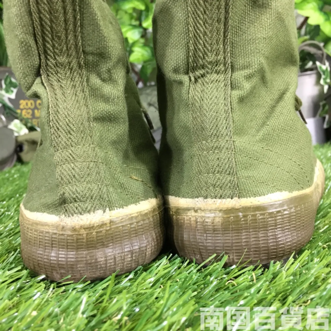 コンバットブーツ 25.5cm 高さ14cm OD 中古良品 記録写真5