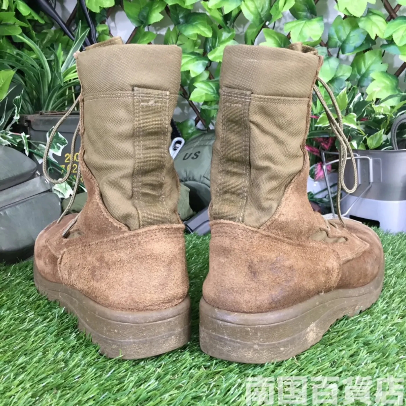 BELLEVILLE コンバットブーツ 7(約25cm) 高さ23cm 中古品 記録写真4