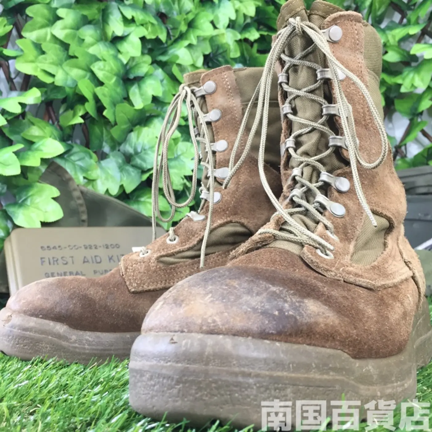 BELLEVILLE コンバットブーツ 7(約25cm) 高さ23cm 中古品 記録写真2