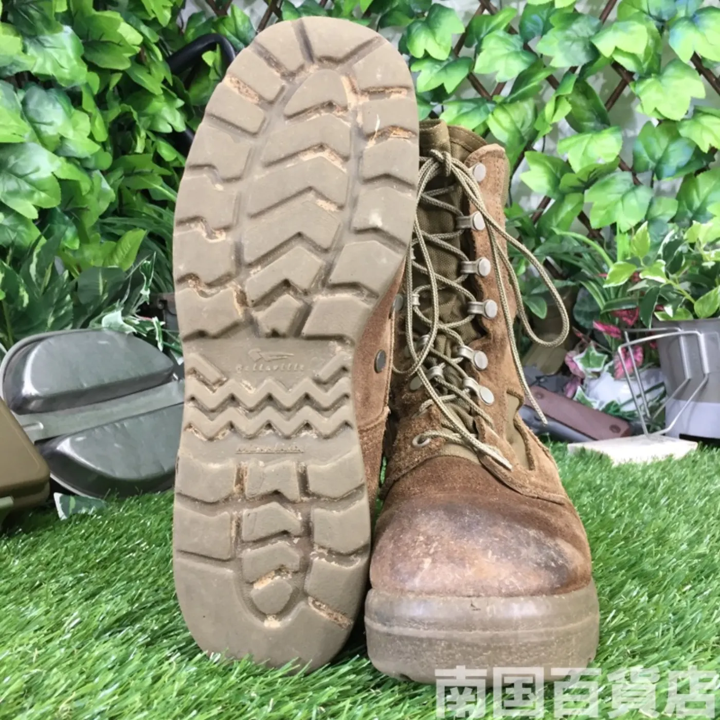 BELLEVILLE コンバットブーツ 7(約25cm) 高さ23cm 中古品 記録写真6