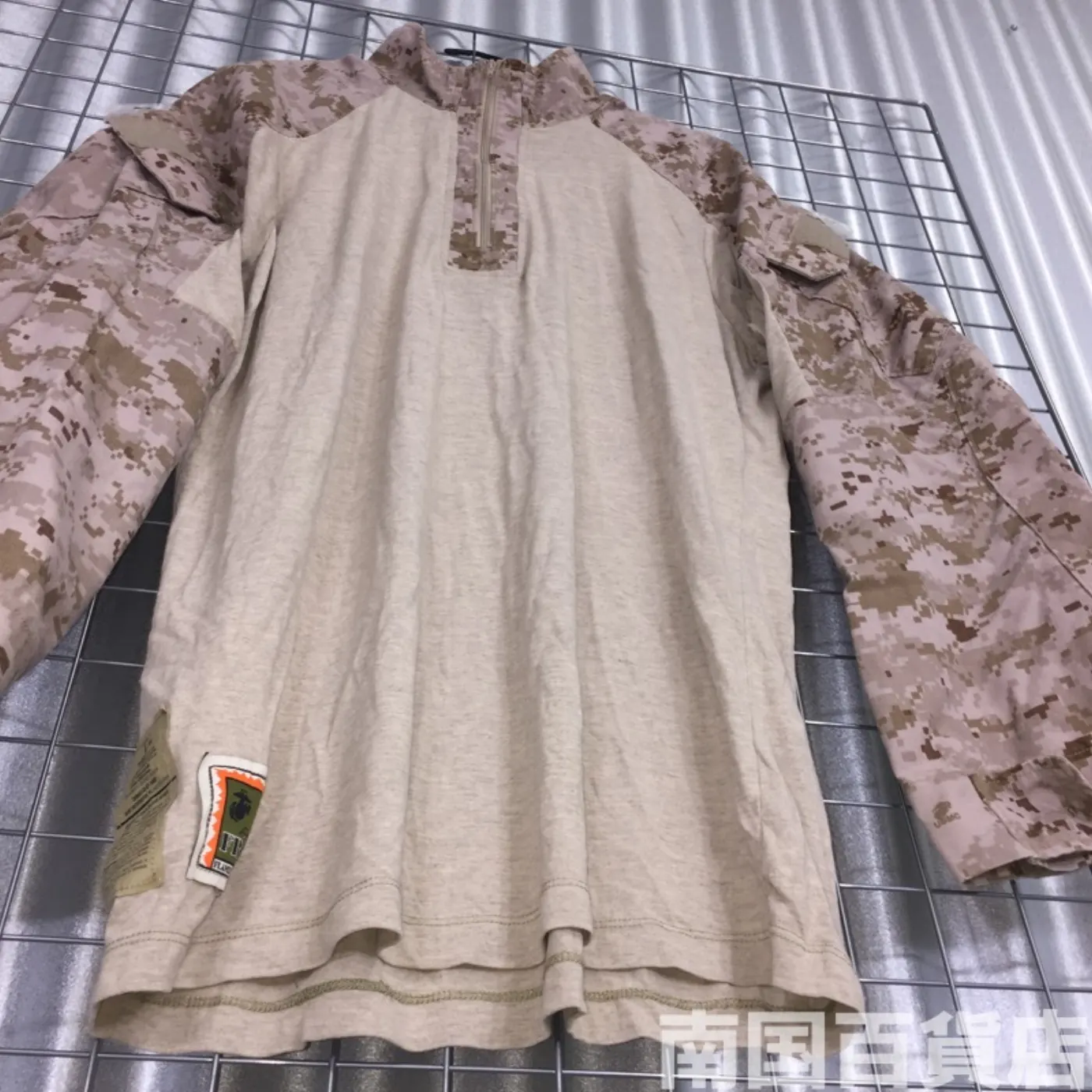FROG COMBAT SHIRT DESERT MARPAT L-R 中古良品 記録写真5