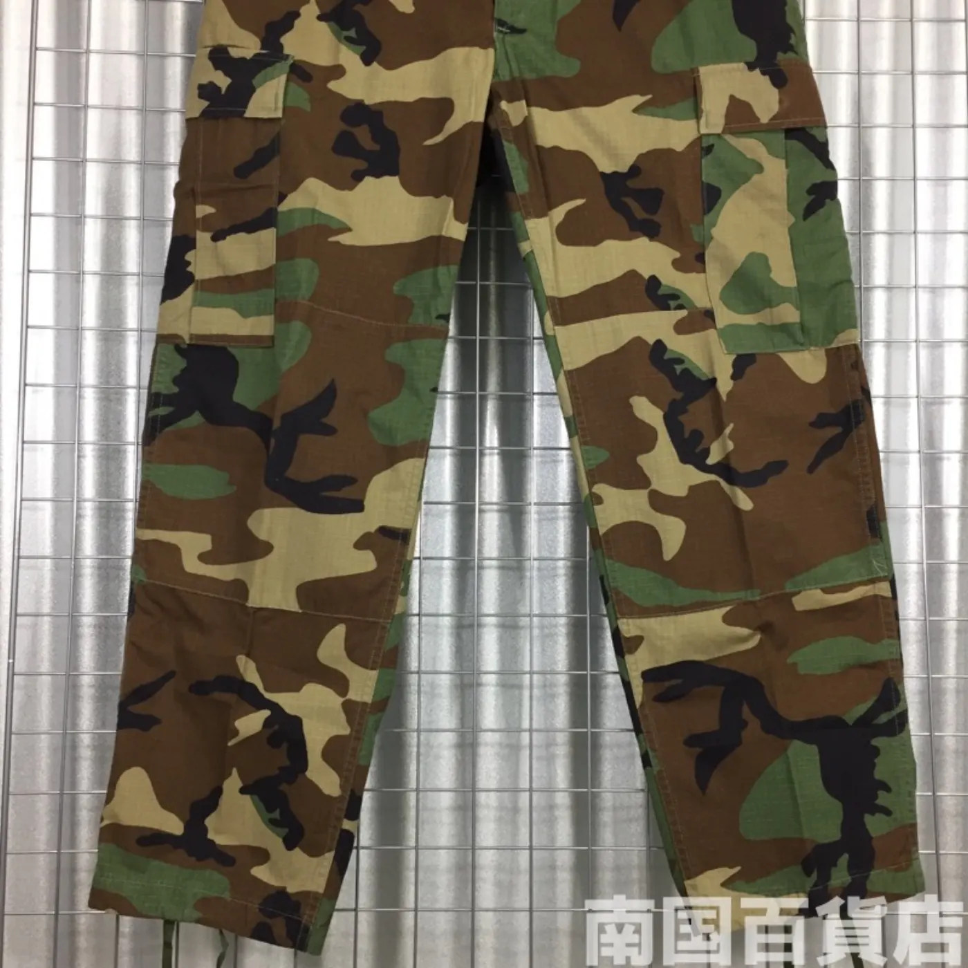 ウッドランド 迷彩 パンツ M-S 中古良品 記録写真8