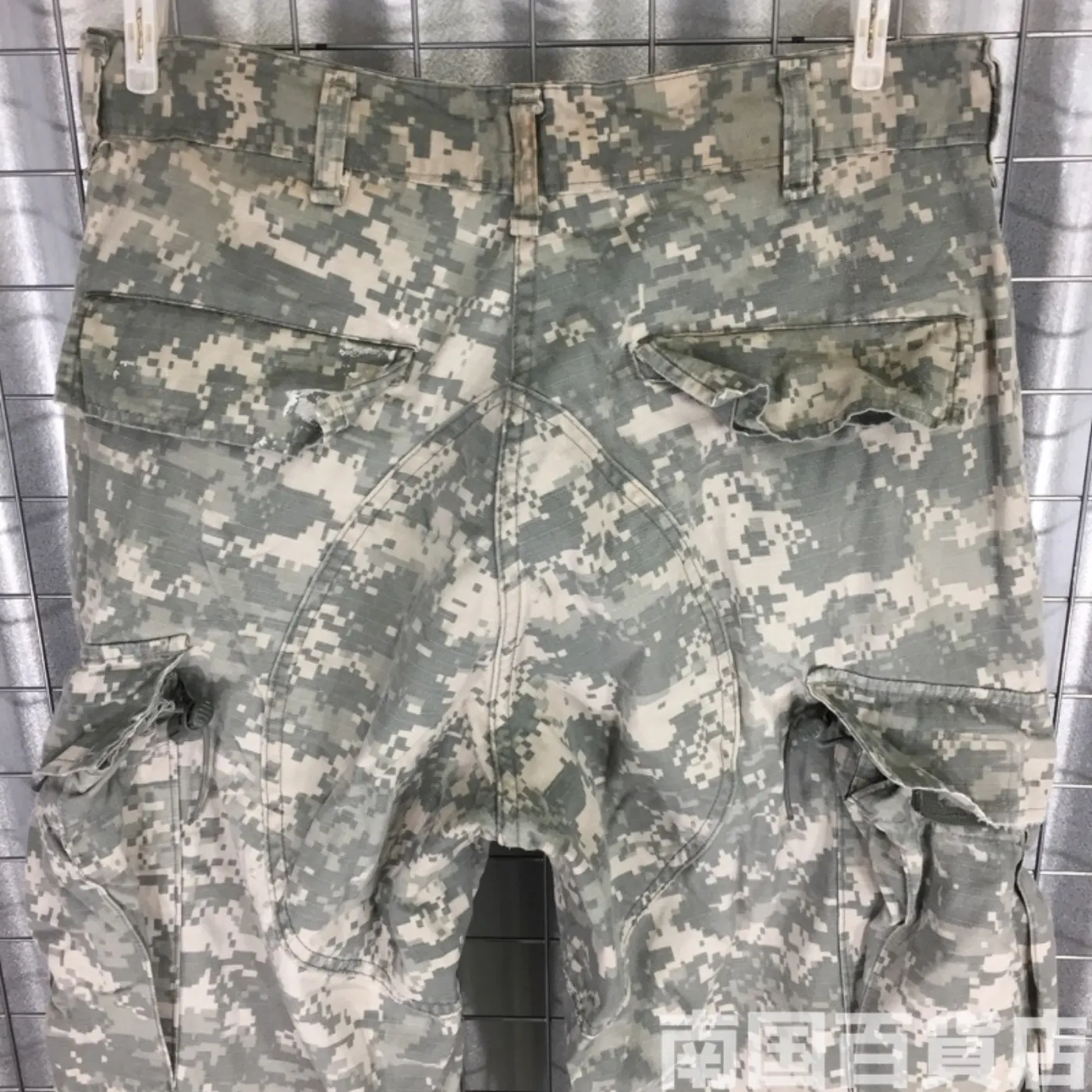 US ARMY ACU コンバット パンツ SR サイズ 中古品 記録写真7