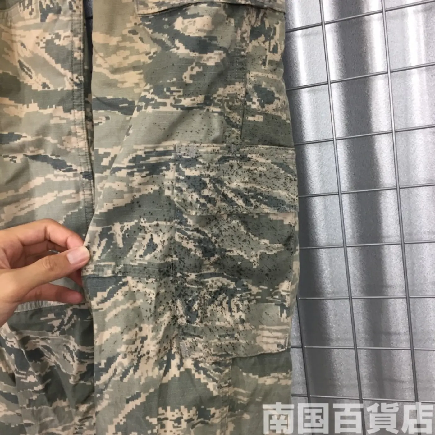 ABU タイガーパターン パンツ 30R ジャンク品 記録写真10