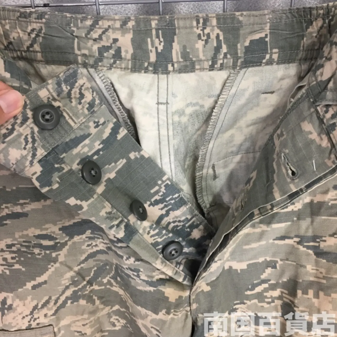 ABU タイガーパターン パンツ 30R ジャンク品 記録写真6