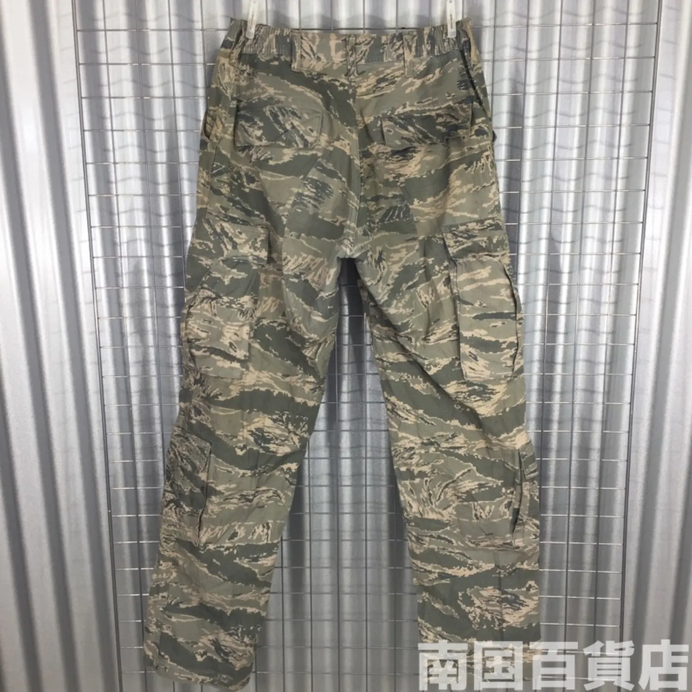 ABU タイガーパターン パンツ 30R ジャンク品 記録写真2