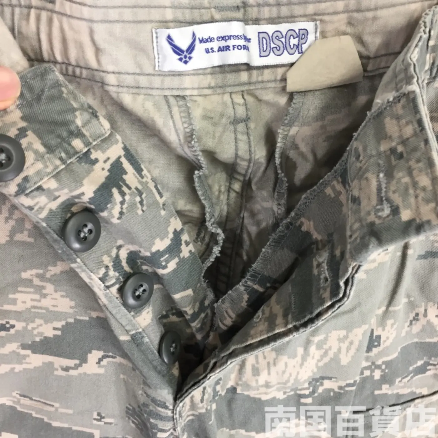 USAF タイガーパターン パンツ 28S 中古良品 記録写真6