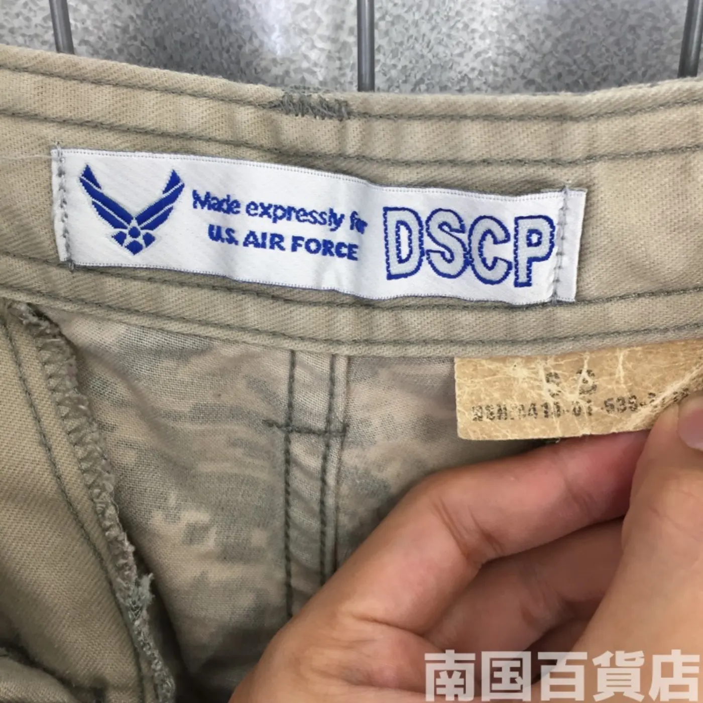 USAF タイガーパターン パンツ サイズ不明 中古良品 レディース 記録写真3