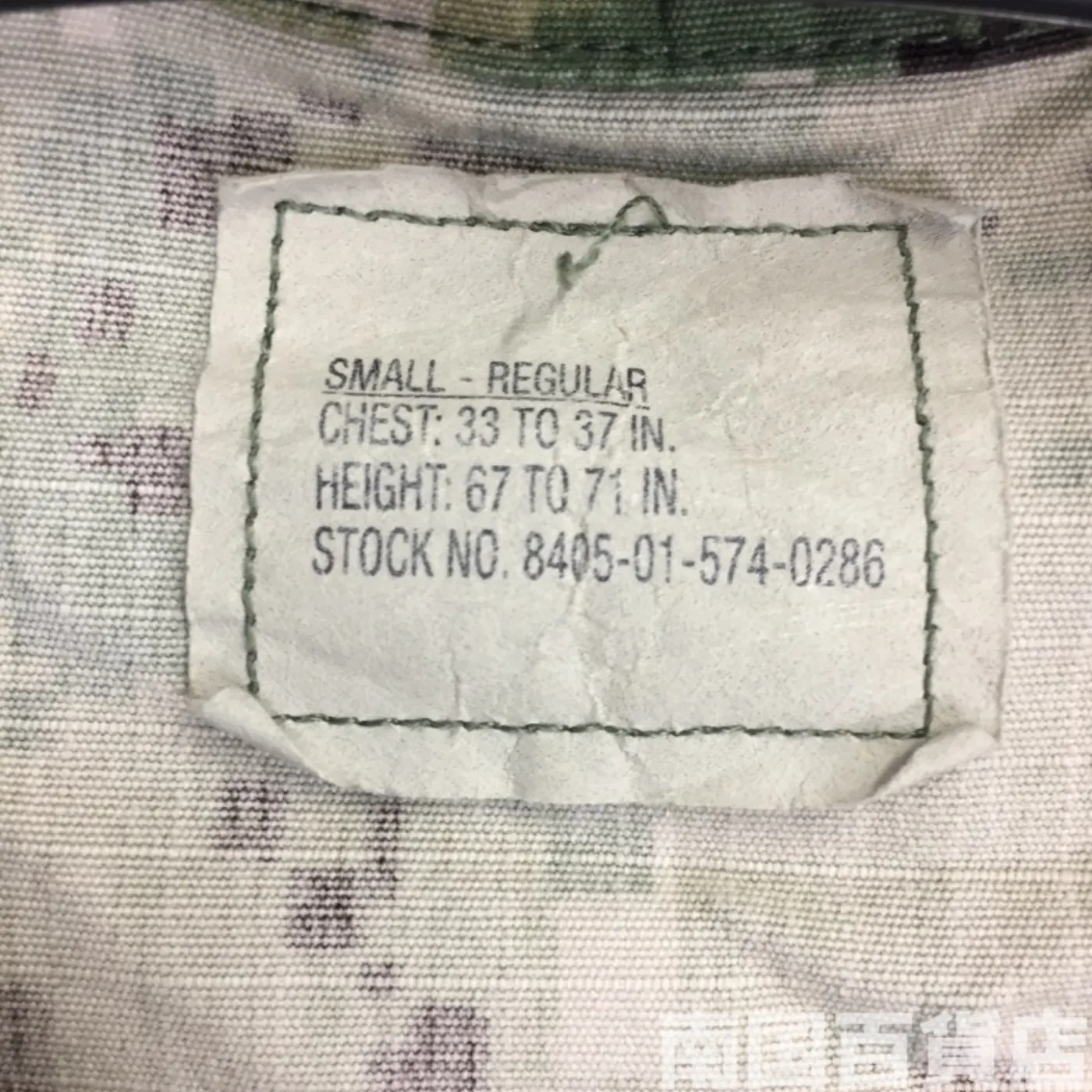NWU AOR2 SEABBS ジャケット S-R 中古良品 記録写真4