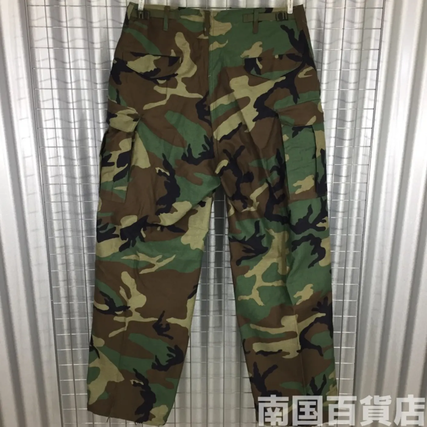ウッドランド カモフラージュ パンツ M-L 新品 記録写真2