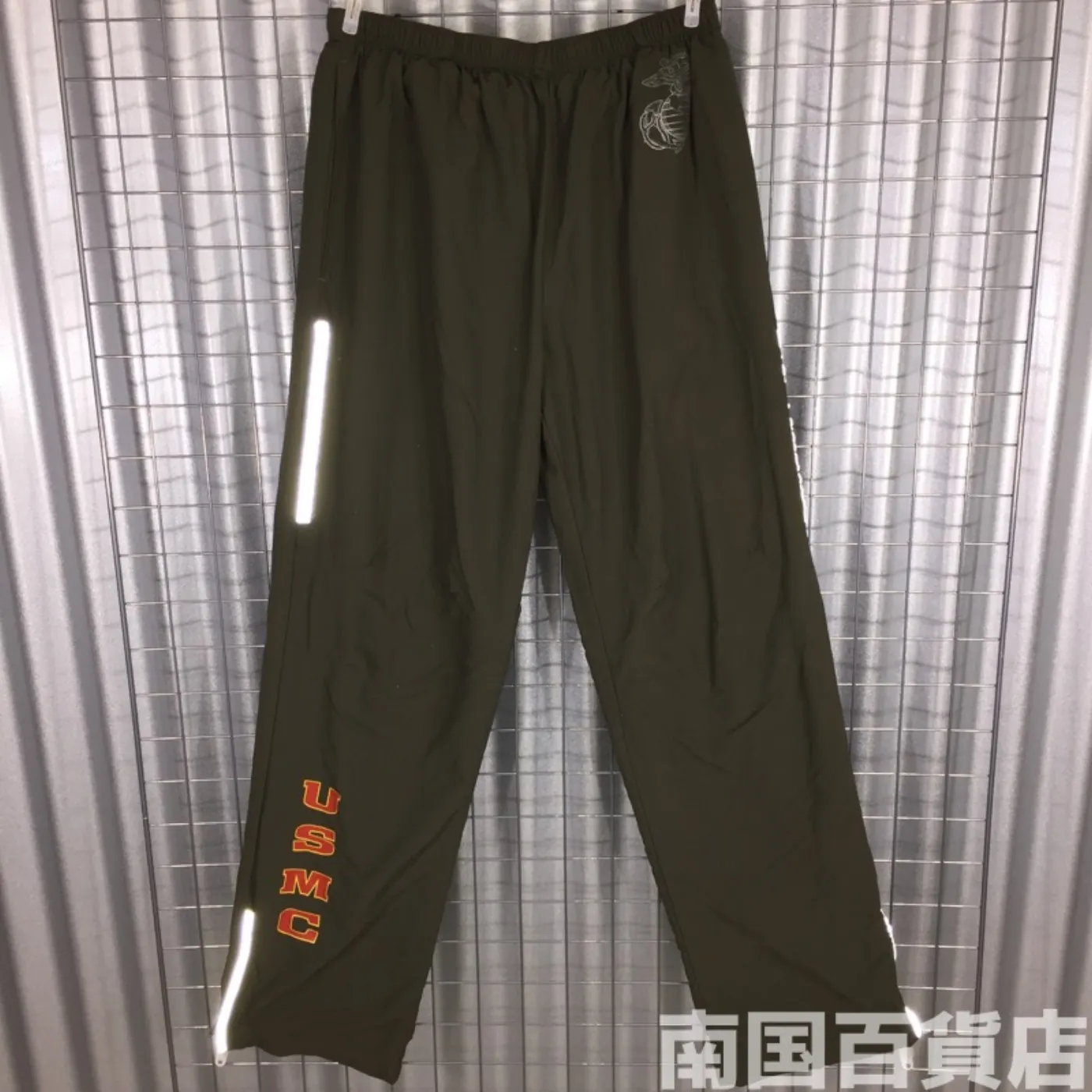 USMC トレーニング パンツ M-Lサイズ 中古品 記録写真2