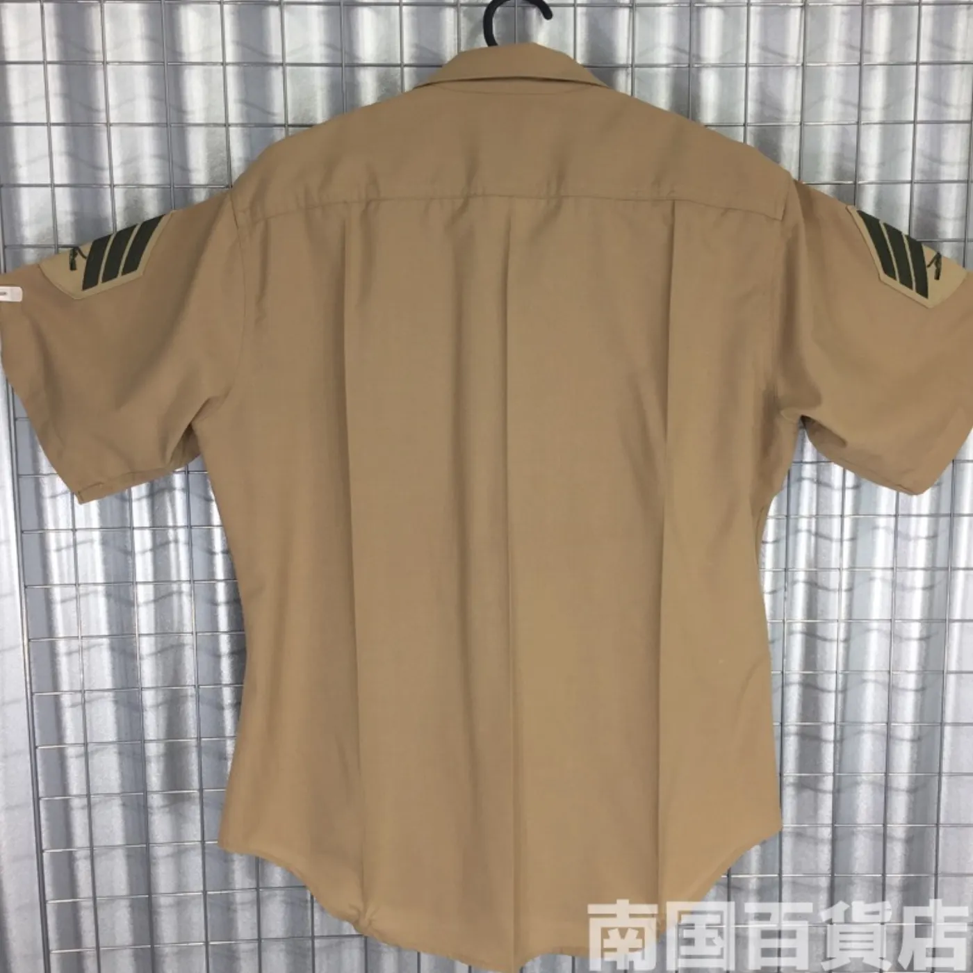 USMC カーキードレスシャツ (半袖) 16 中古良品 記録写真2