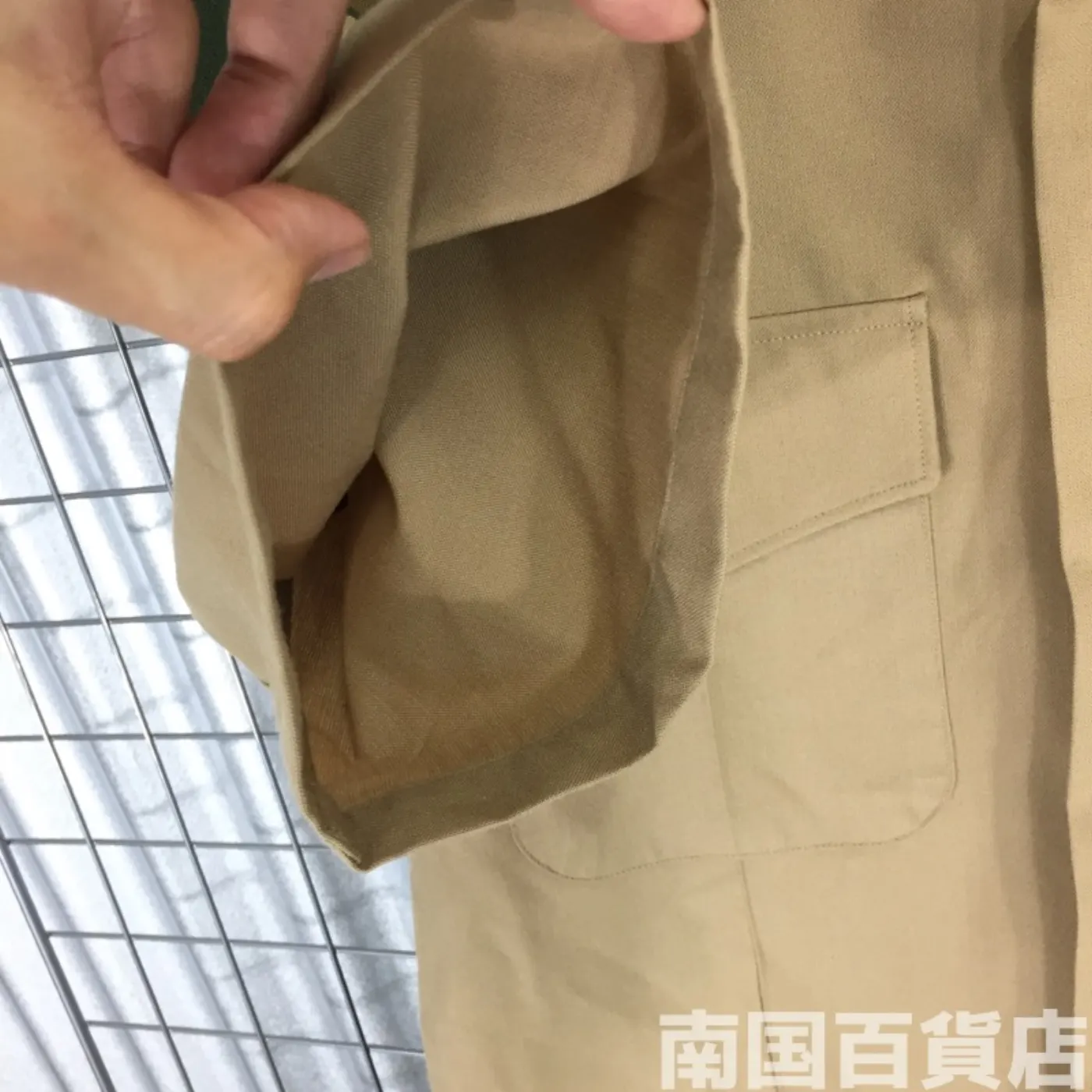 USMC カーキードレスシャツ (半袖) 15 中古良品 記録写真9