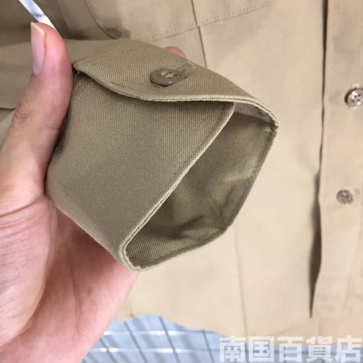 USMC カーキードレスシャツ （長袖） 14-32 中古良品 記録写真9