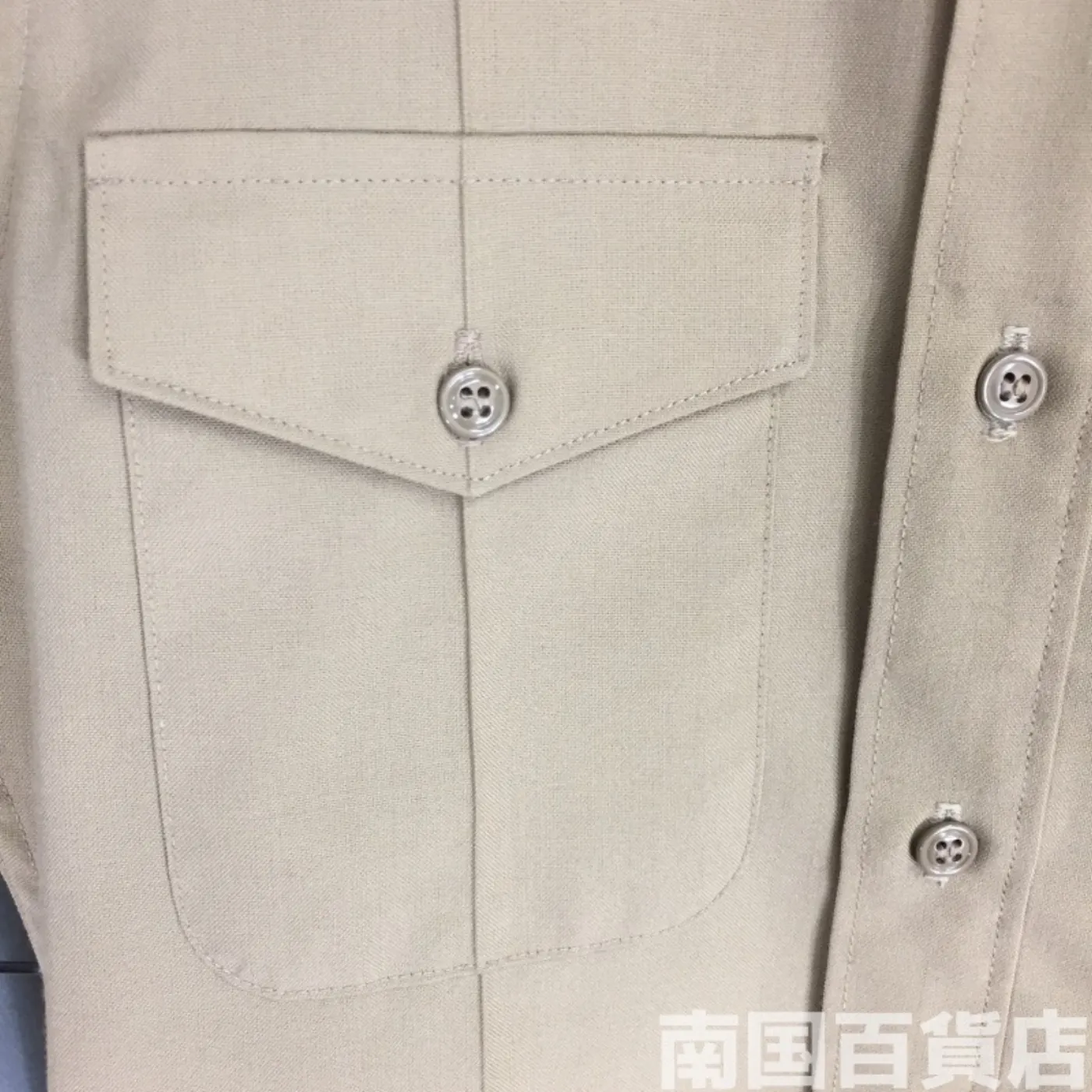 USMC カーキードレスシャツ （長袖） 14-32 中古良品 記録写真7
