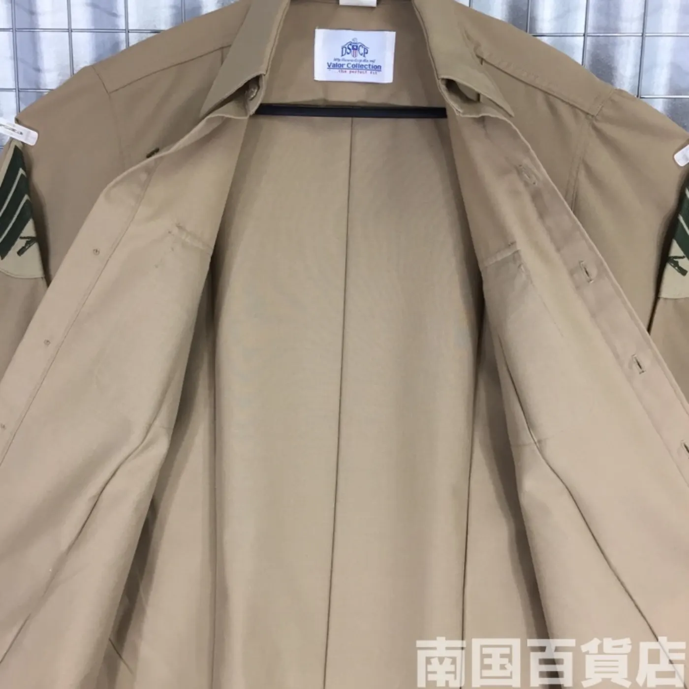 USMC カーキードレスシャツ (長袖) 15 1/2 - 35 中古良品 記録写真5