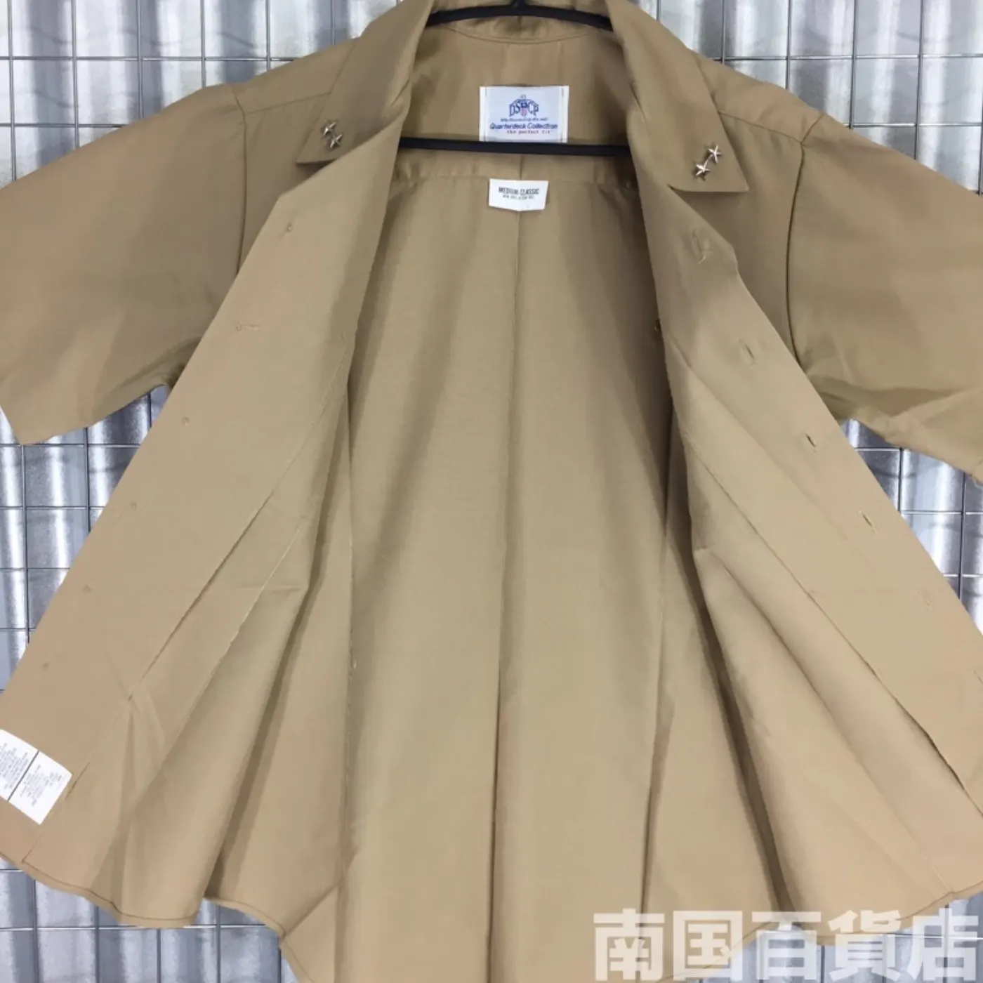 USMC カーキードレスシャツ （半袖） M 中古良品 記録写真6