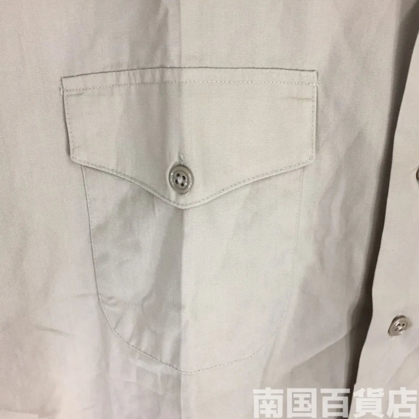 USMC カーキードレスシャツ （半袖） 15 1/2 中古良品 記録写真8