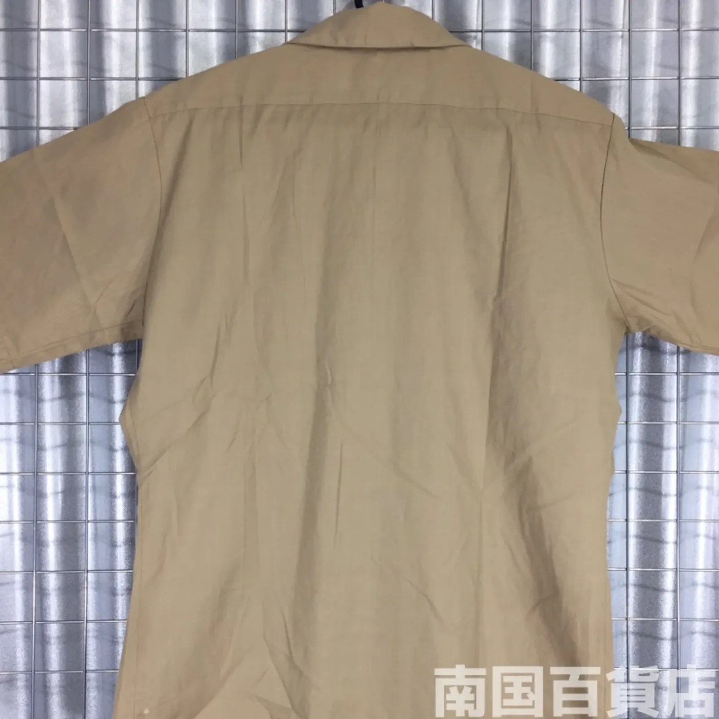 USMC カーキードレスシャツ （半袖） 15 1/2 中古良品 記録写真2