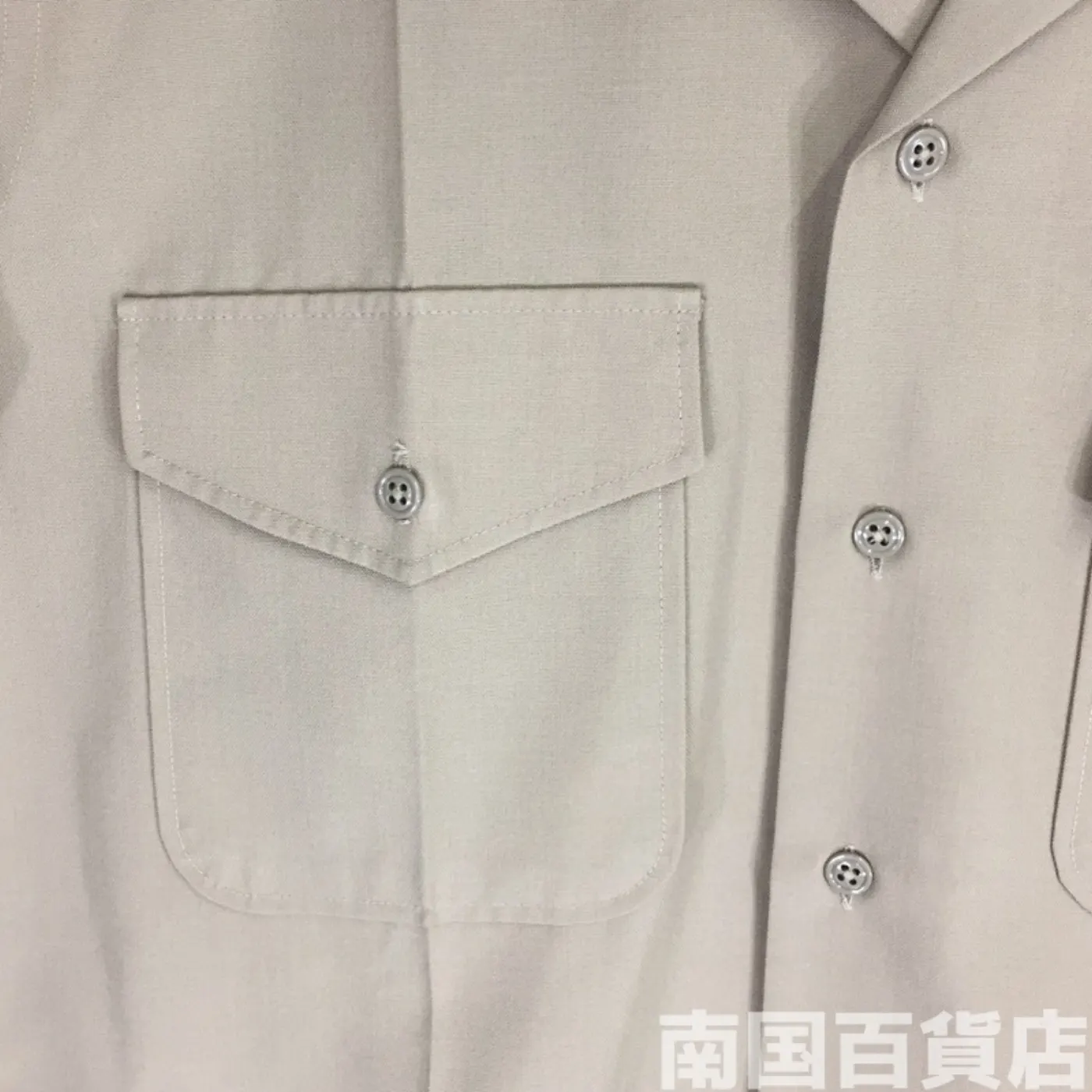 USMC カーキードレスシャツ (半袖) 15 1/2 中古良品 記録写真8