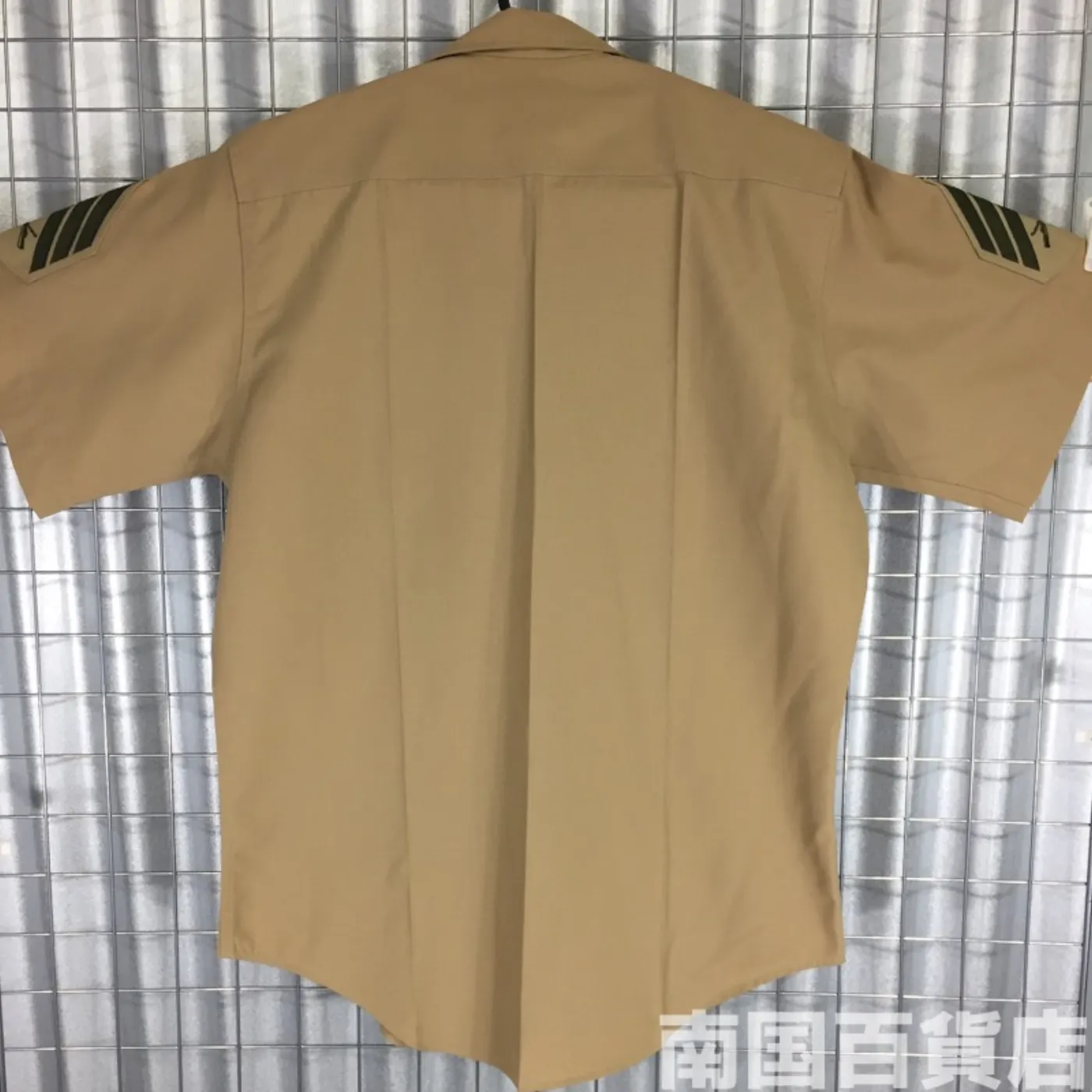 USMC カーキードレスシャツ (半袖) 15 1/2 中古良品 記録写真2