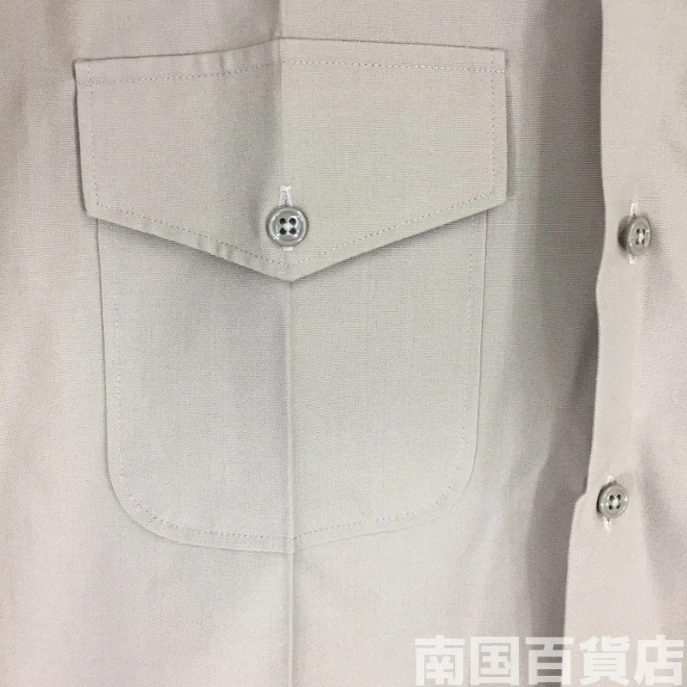 USMC カーキードレスシャツ (半袖) M 中古良品 記録写真7