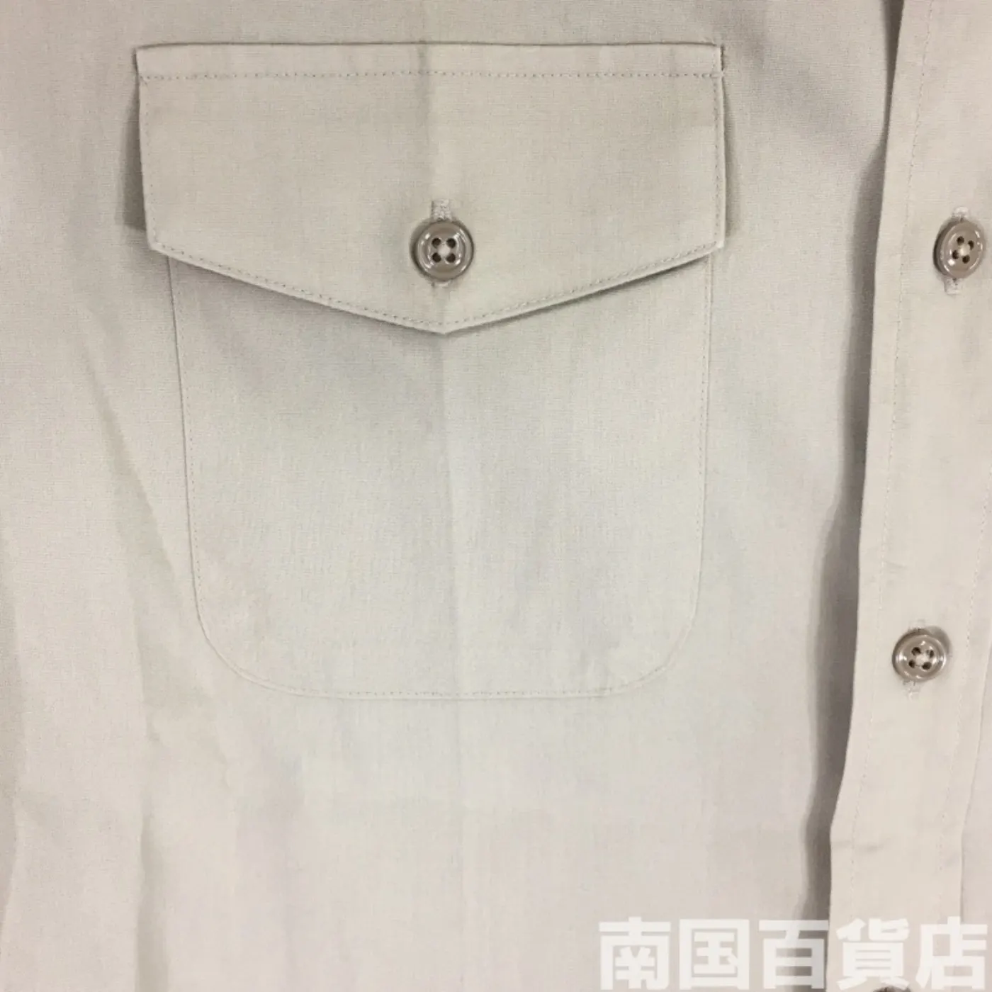 USMC カーキードレスシャツ (半袖) 15 1/2-32 中古良品 記録写真7