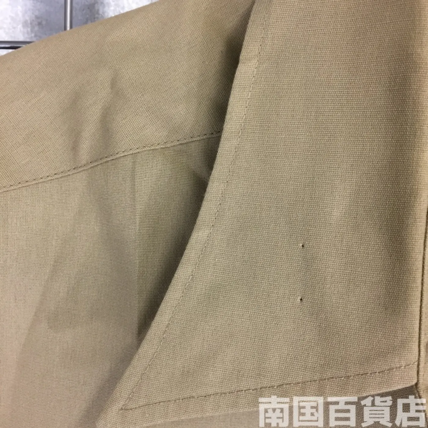USMC カーキードレスシャツ (半袖) 15 1/2-32 中古良品 記録写真10