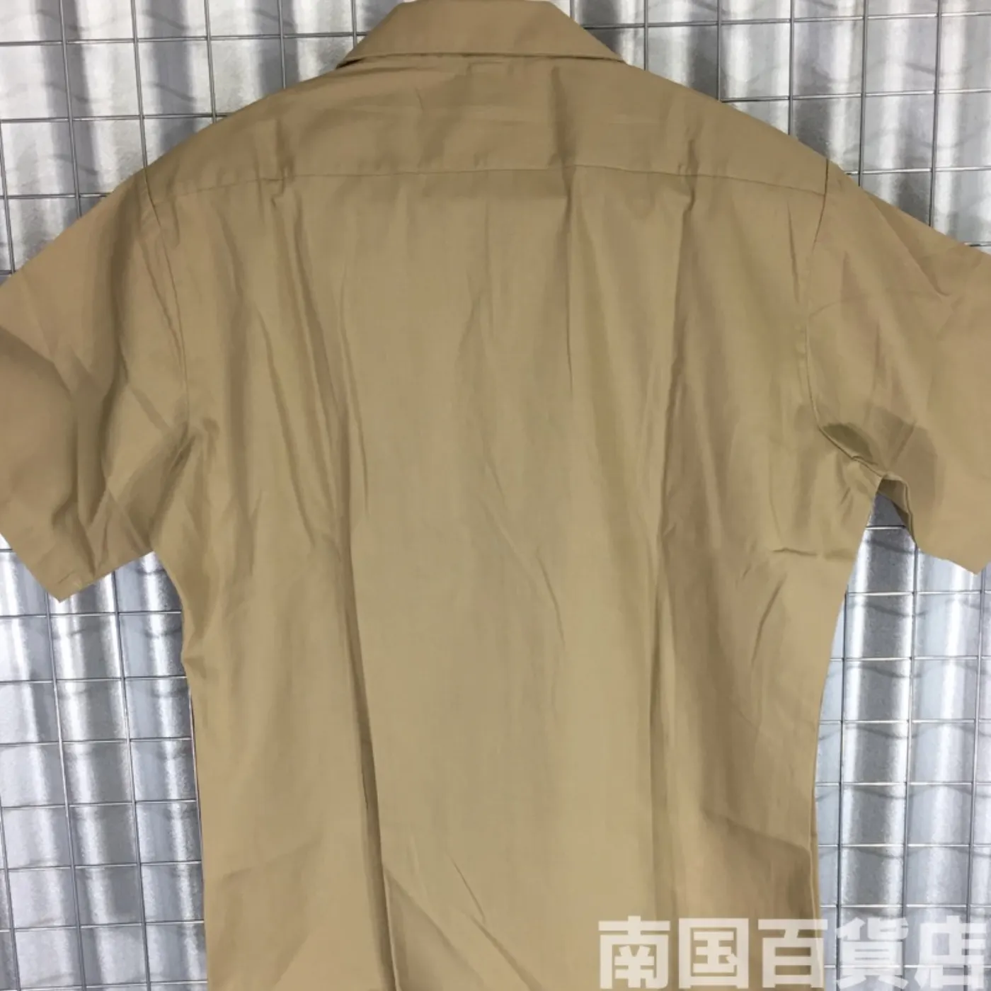 USMC カーキードレスシャツ (半袖) M 中古良品 記録写真2