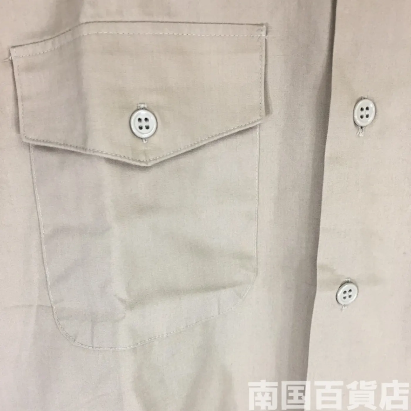 USMC カーキードレスシャツ (半袖) M 中古良品 記録写真7