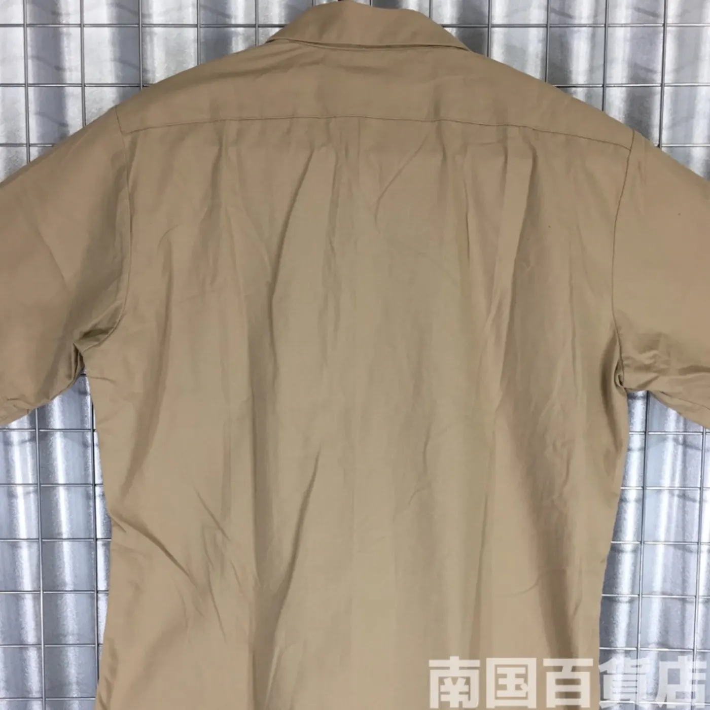 USMC カーキードレスシャツ (半袖) M 中古良品 記録写真2