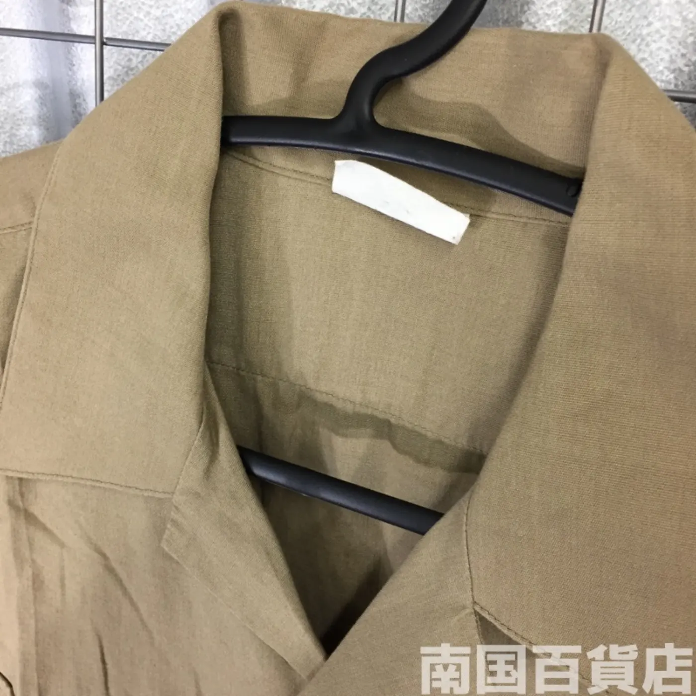USMC カーキードレスシャツ (半袖) M 中古良品 記録写真3