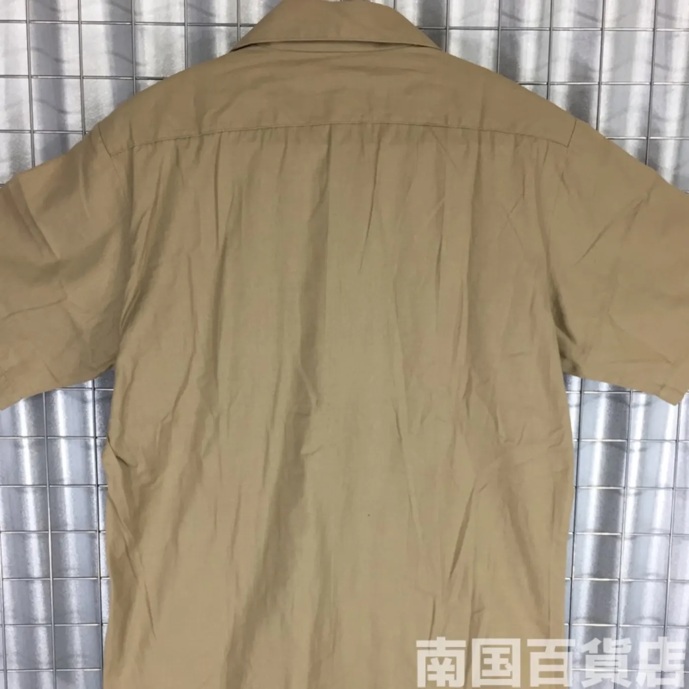 USMC カーキードレスシャツ (半袖) M 中古良品 記録写真2