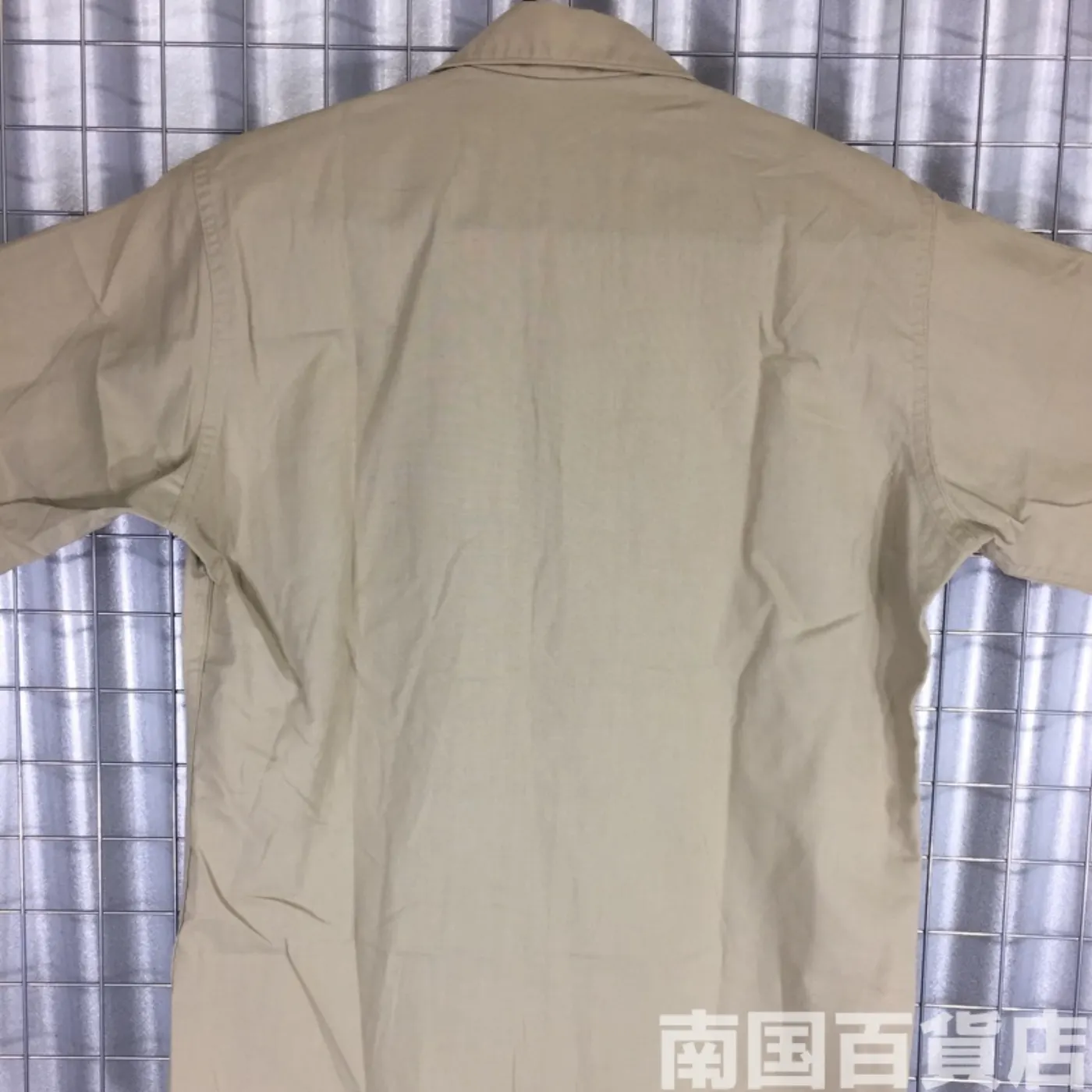 USMC カーキードレスシャツ (半袖) サイズ不明 中古良品 記録写真2