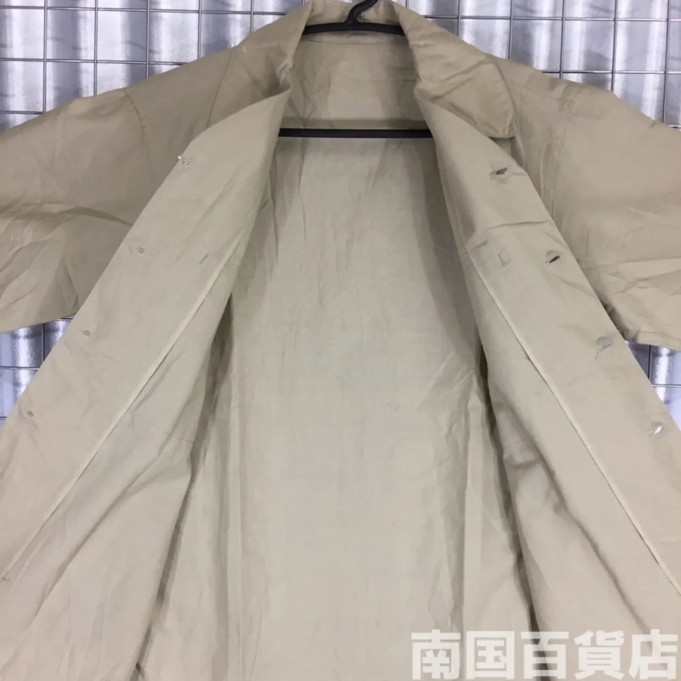USMC カーキードレスシャツ (半袖) 15 中古良品 記録写真6