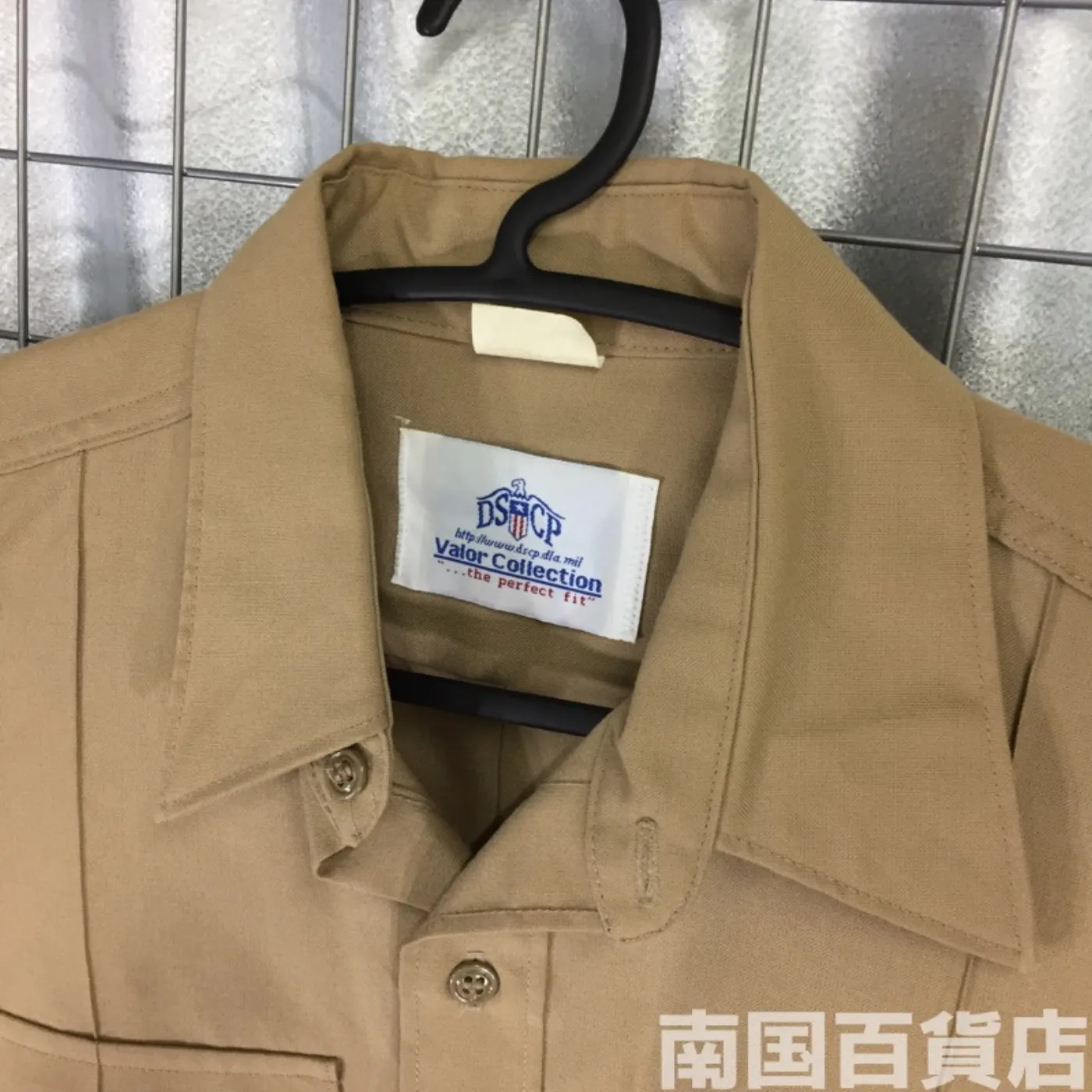 USMC カーキードレスシャツ (長袖) 16-36 中古良品 記録写真3